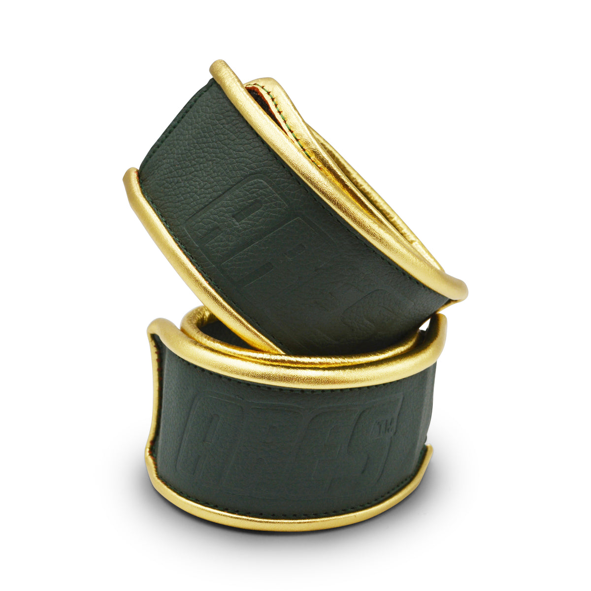 Hermes Lace Converter - British Racing Green & Gold